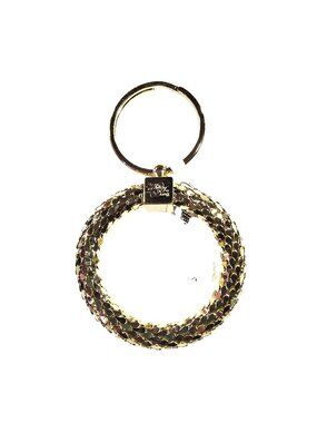 Gold tone Mesh Keychain In Box Whiting And Davis Glam Gift